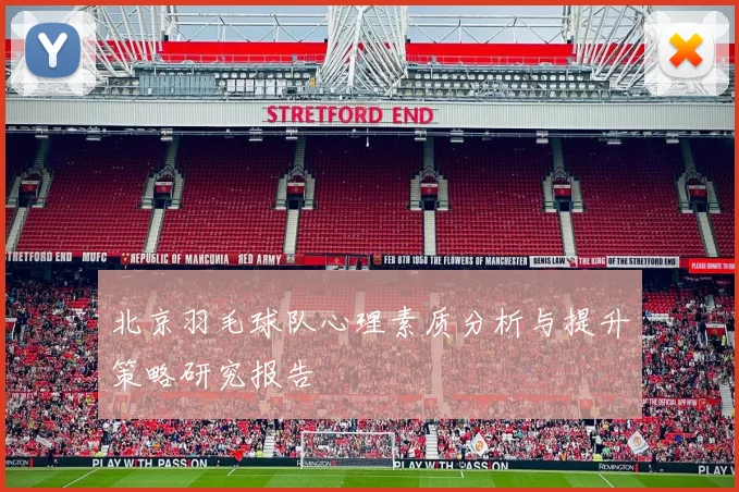 北京羽毛球队心理素质分析与提升策略研究报告