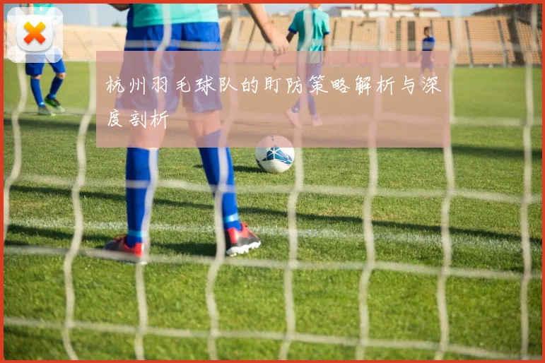 杭州羽毛球队的盯防策略解析与深度剖析
